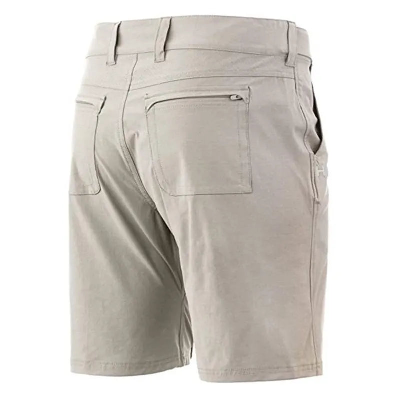 OEM Fishing Shorts Custom Quick Dry Men s Fishing Shorts UPF 50 100 Cotton Multi Logo Options