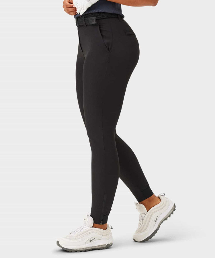 Women's Black Four-Way Stretch Jogger Women's Black Four-Way Stretch Jogger