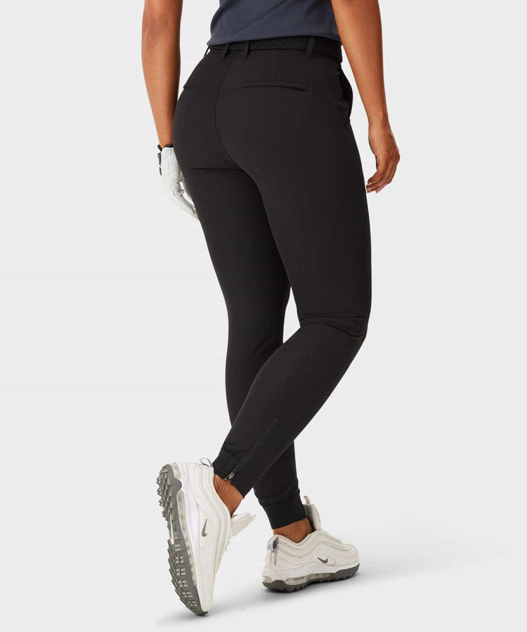 Women's Black Four-Way Stretch Jogger Women's Black Four-Way Stretch Jogger