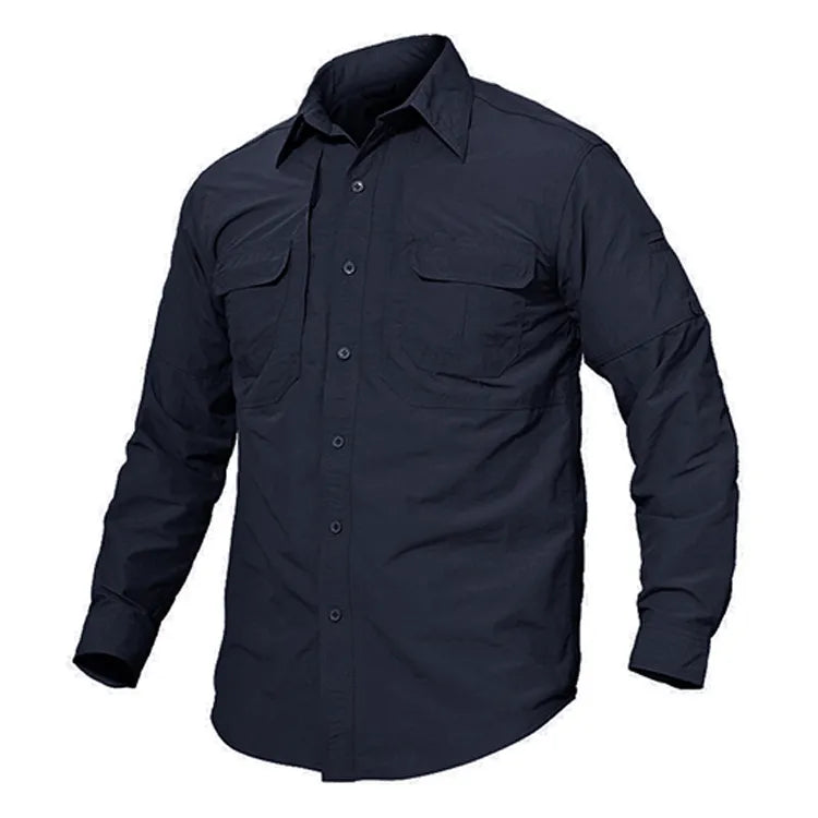 Custom Cotton Fishing Shirt - Breathable Multi-Color Long Sleeve with OEM/ODM Logo Custom Cotton Fishing Shirt - Breathable Multi-Color Long Sleeve with OEM/ODM Logo