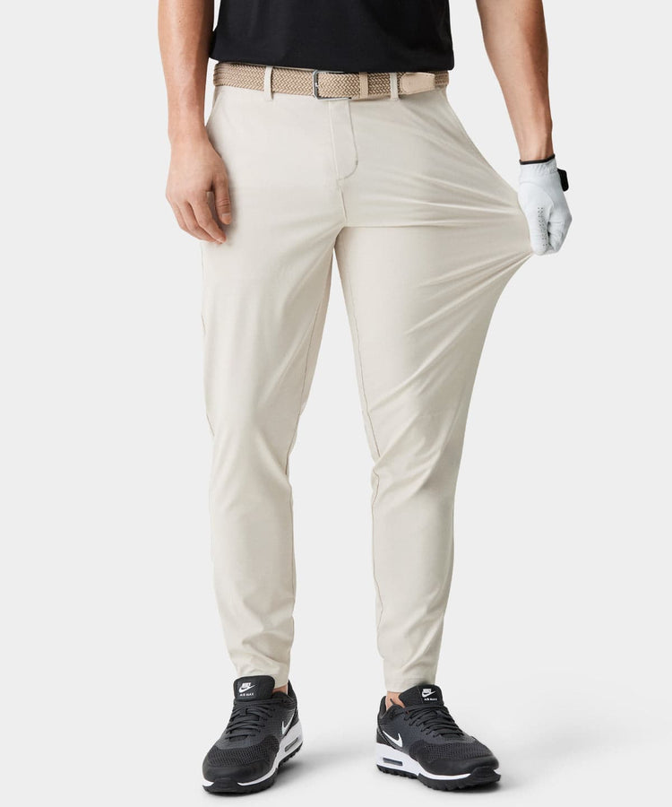 Men's Ivory Four-Way Stretch Jogger Men's Ivory Four-Way Stretch Jogger