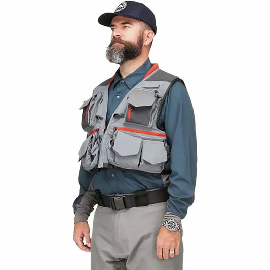 Custom Fishing Vest Multifunction Fisherman Vest Quick Dry Camouflage Outdoor Fishing Vest OEM Custom Logo