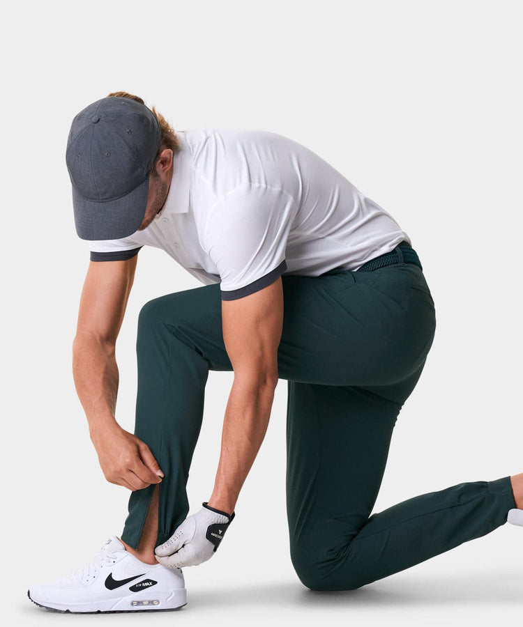 Men's Teal Four-Way Stretch Jogger Men's Teal Four-Way Stretch Jogger