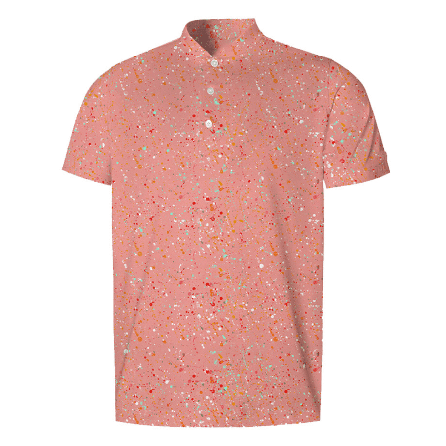 Men's Digital Printed Golf Polo Men's Digital Printed Golf Polo