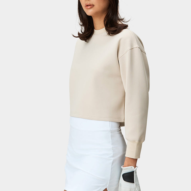Women's Solid Color Crewneck Women's Solid Color Crewneck