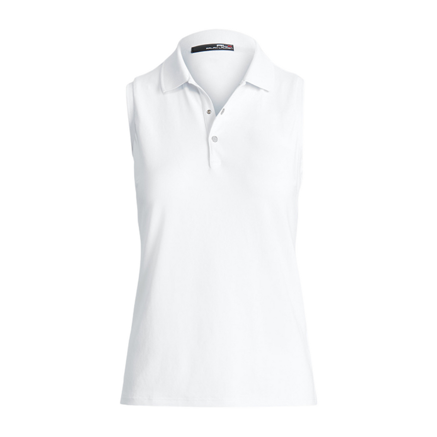 Women's Plain White Golf Polo Women's Plain White Golf Polo