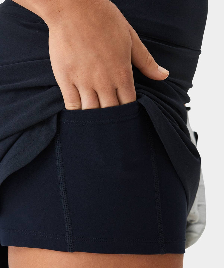 Women's Dark Blue Casual Skort Women's Dark Blue Casual Skort