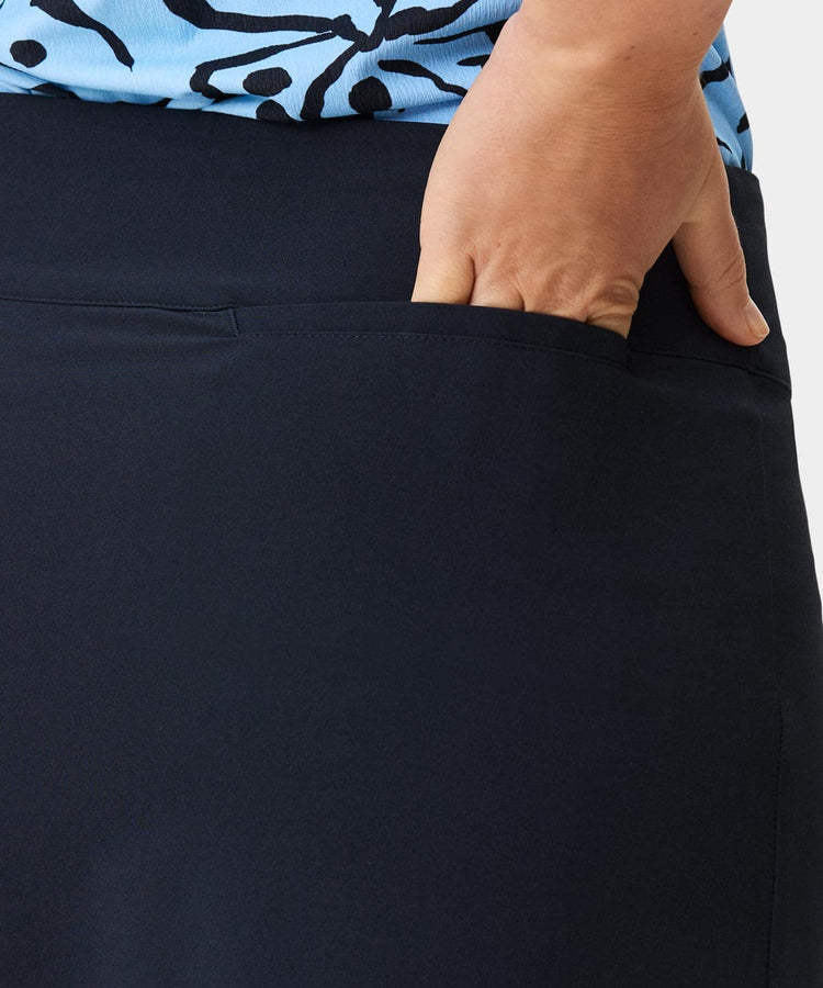 Women's Dark Blue Casual Skort Women's Dark Blue Casual Skort