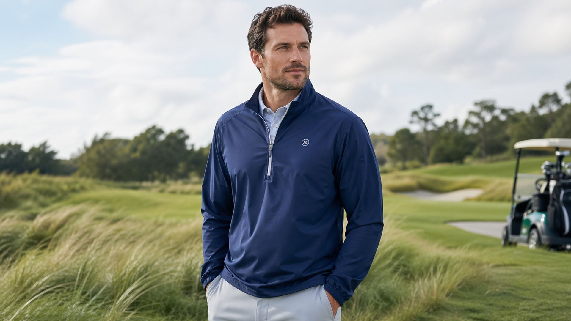 1/4 Zip Windbreaker Pullover: Shell vs Knitwear for Brands