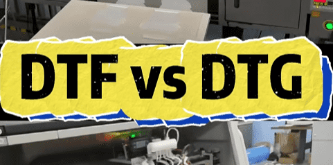 How to Differentiate Between DTG and DTF Printing Methods