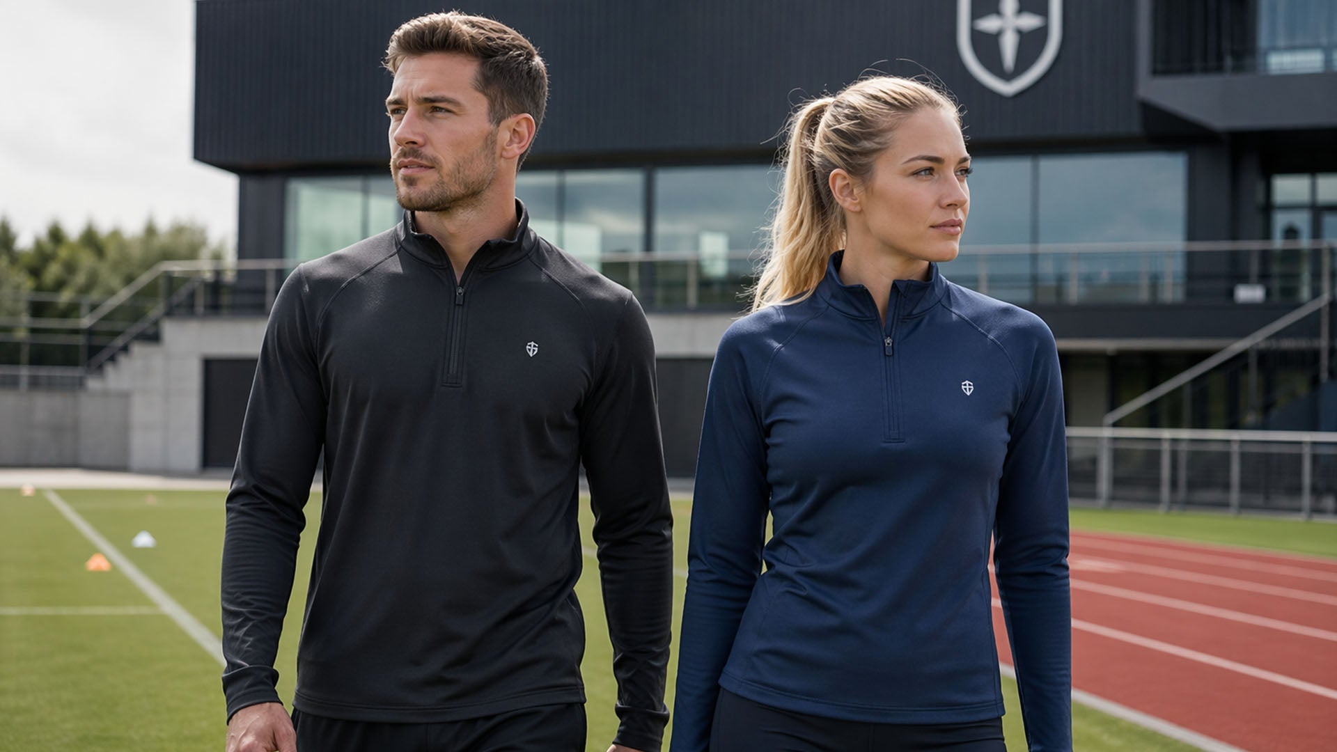 Athletic 1/4 Zip Pullovers: Performance Fabrics, Stretch Recovery and Teamwear Potential