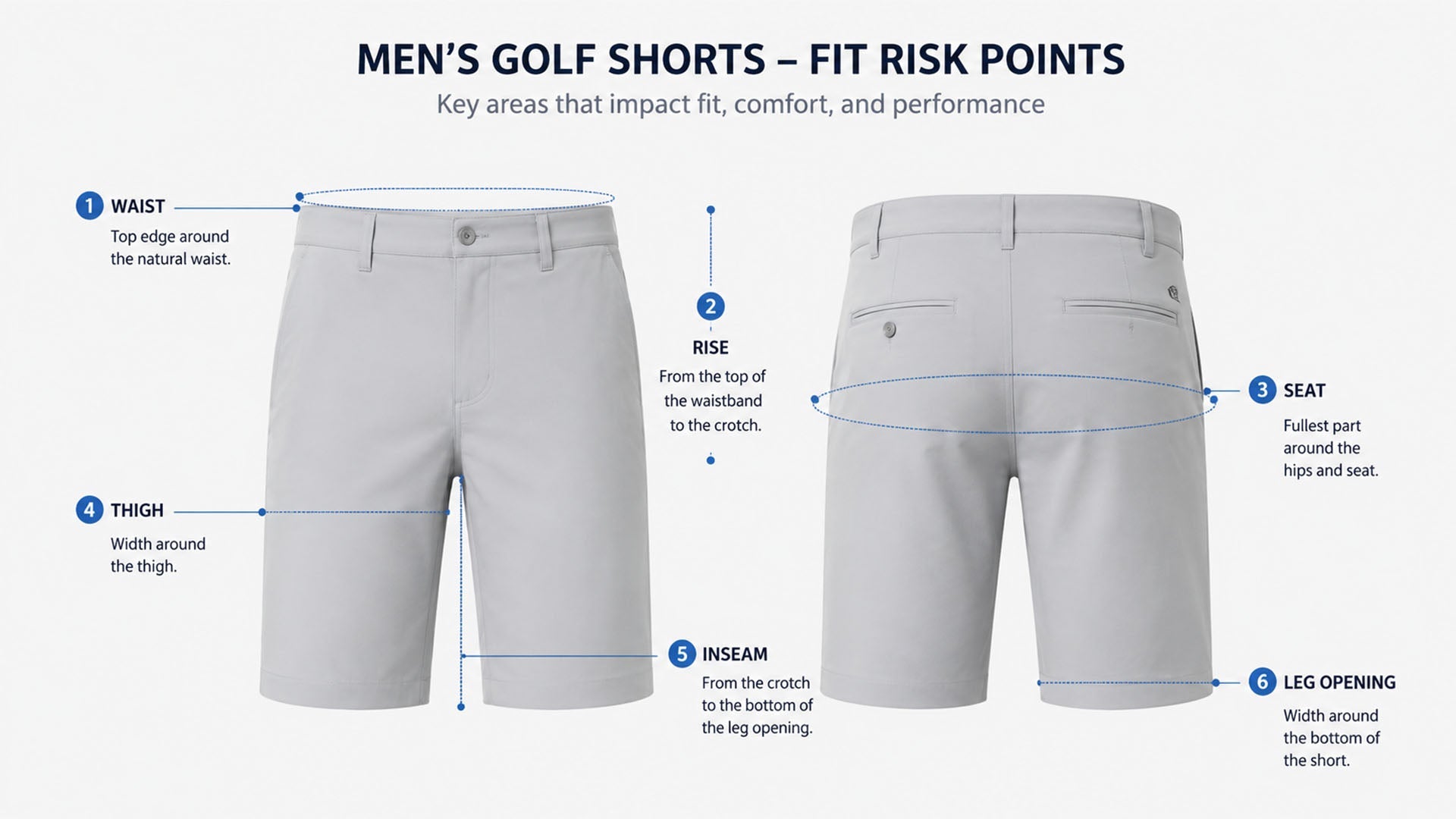 Big and Tall Golf Shorts: Grading, Rise and Size-Set Risk for Brands