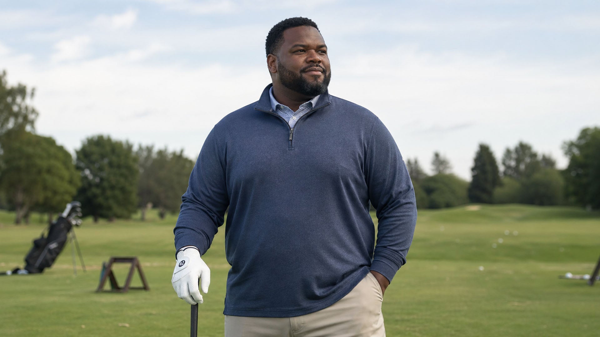 Big and Tall Golf 1/4 Zip Pullovers: Extended-Size Planning for Golf Programs