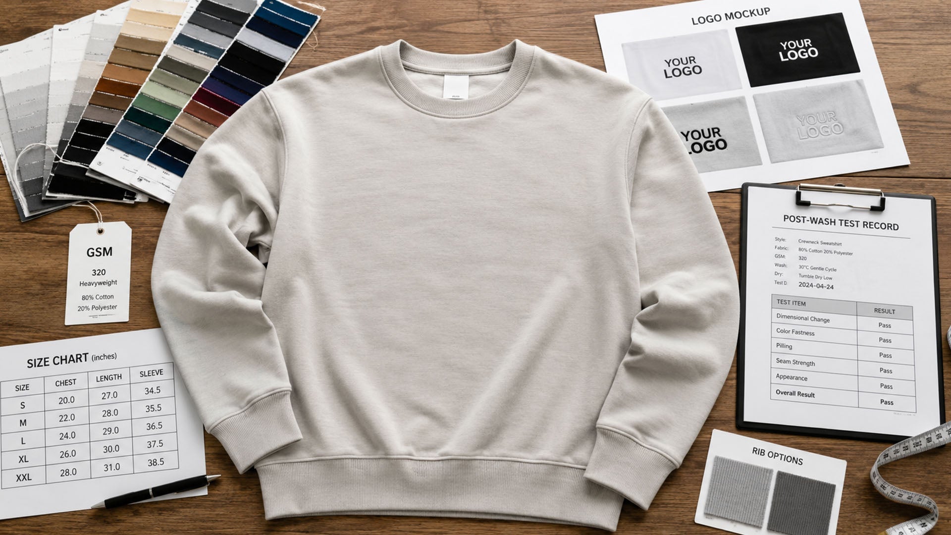 Blank Crewneck Sweatshirts: How to Choose Fabric Weight, Fit and Color Before Customization