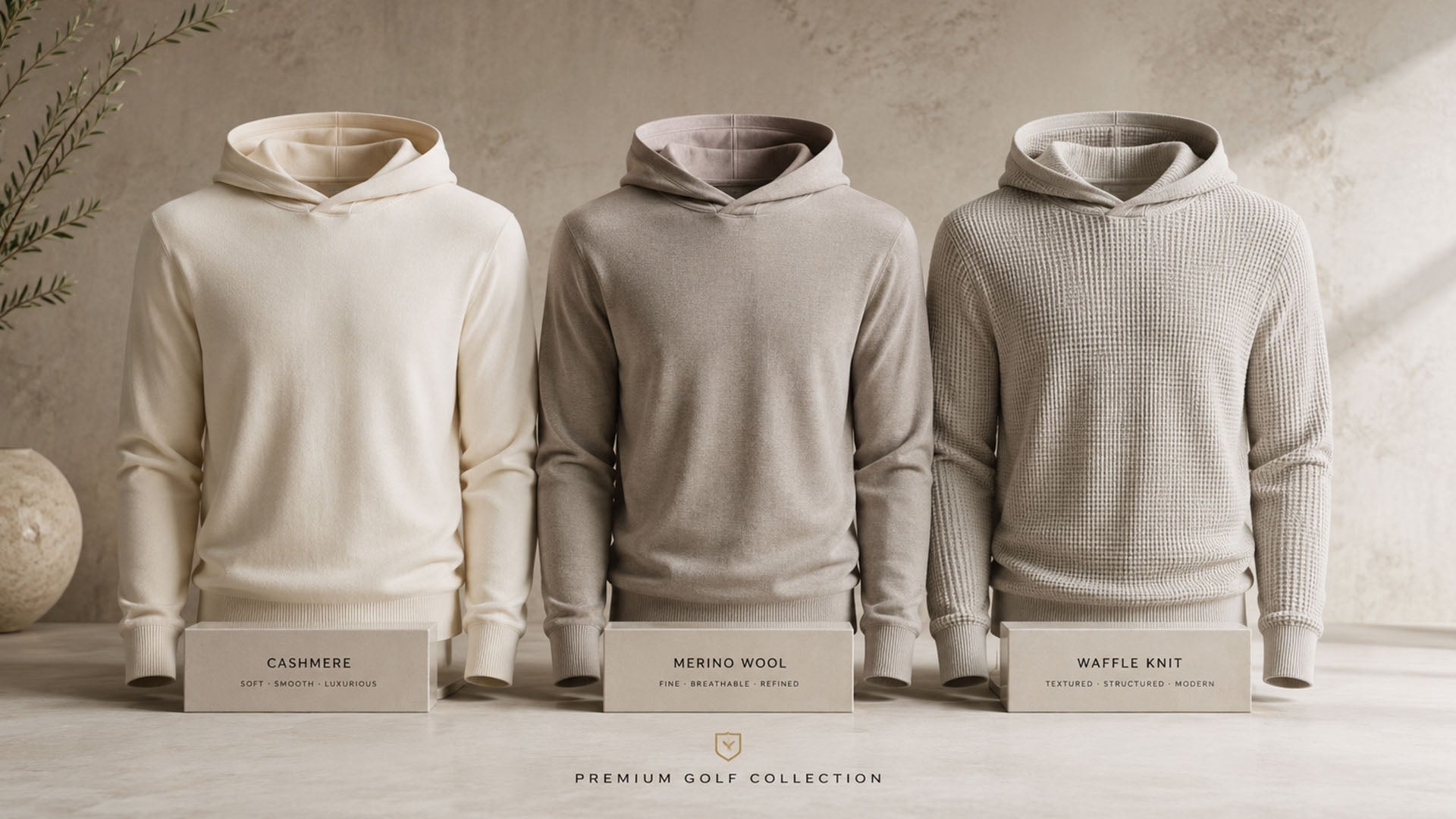 Cashmere vs Merino vs Waffle-Knit Golf Hoodies: Buyer Tradeoffs