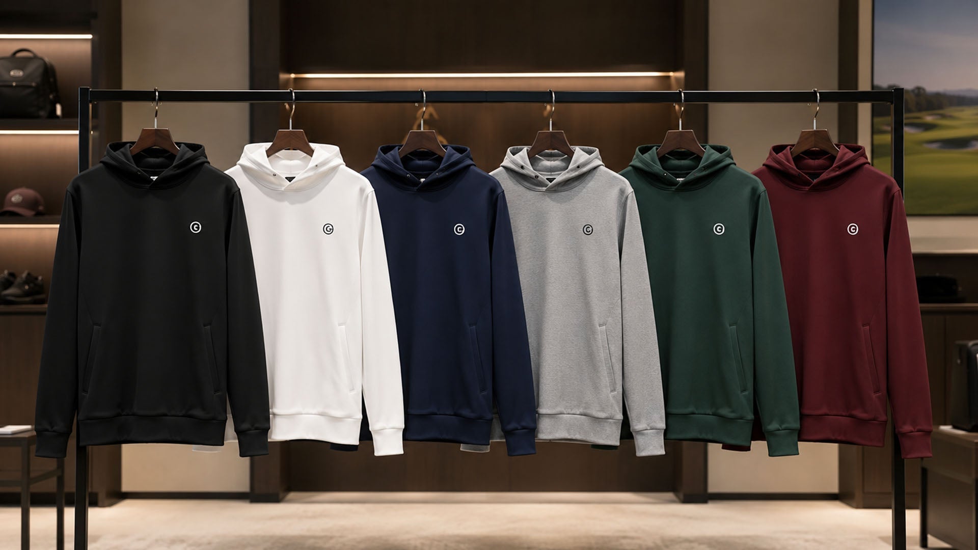 Golf Hoodie Color Planning: Black, White, Navy, Grey & Seasonal Drops