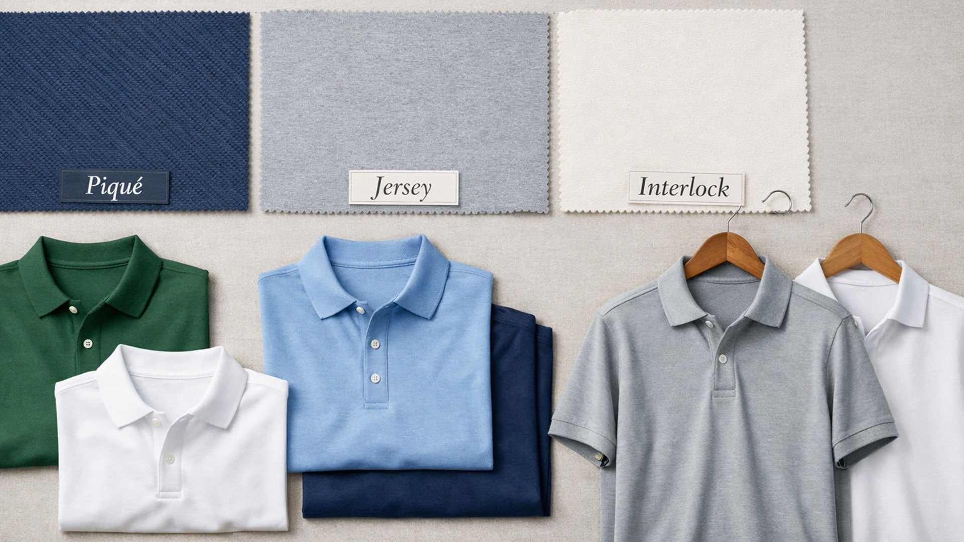 Piqué vs Jersey vs Interlock: Which Knit Works Best for Golf Polos?