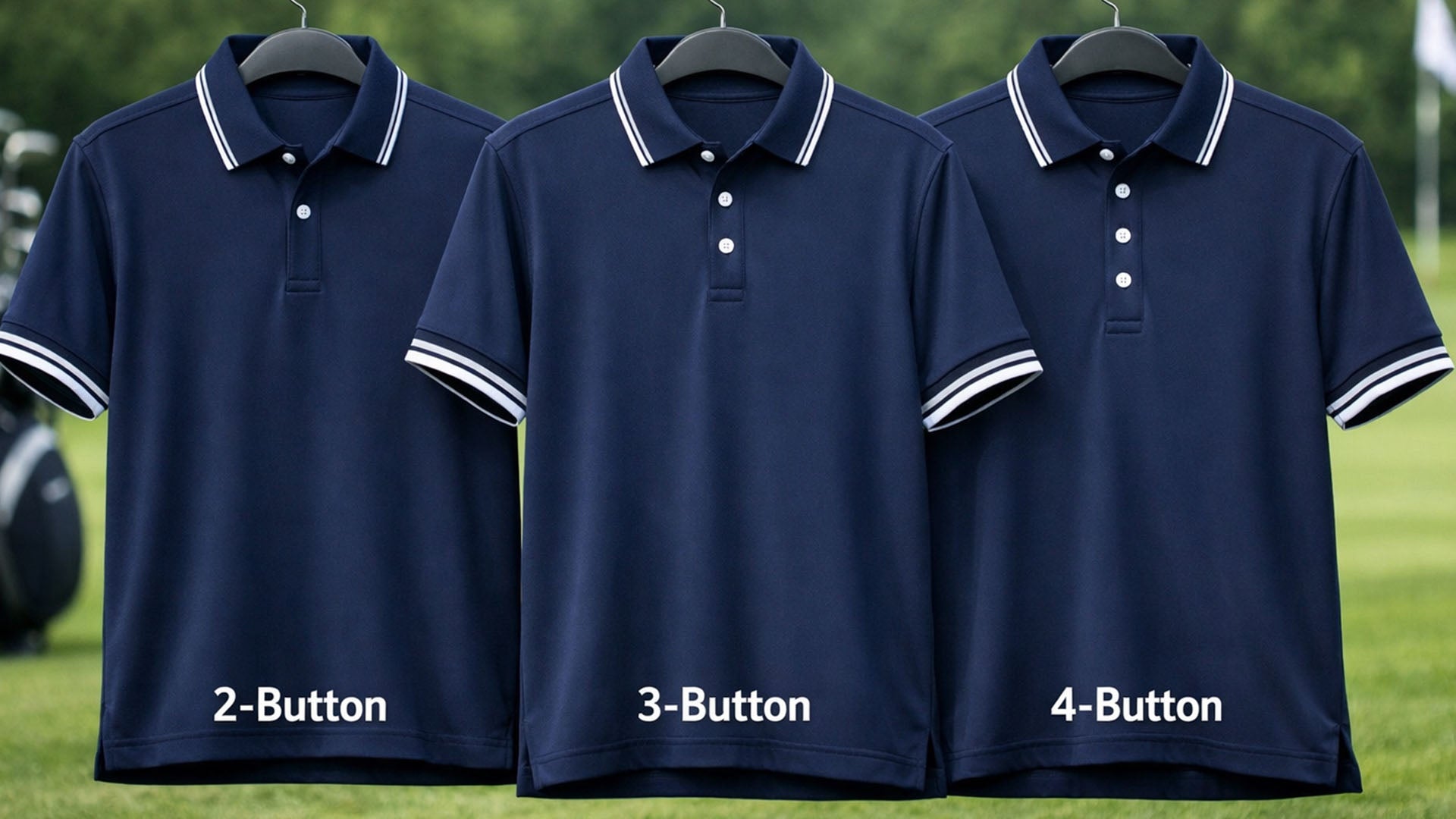 Placket Choices Explained: 2-Button vs 3-Button vs 4-Button (Golf Fit & Merch)