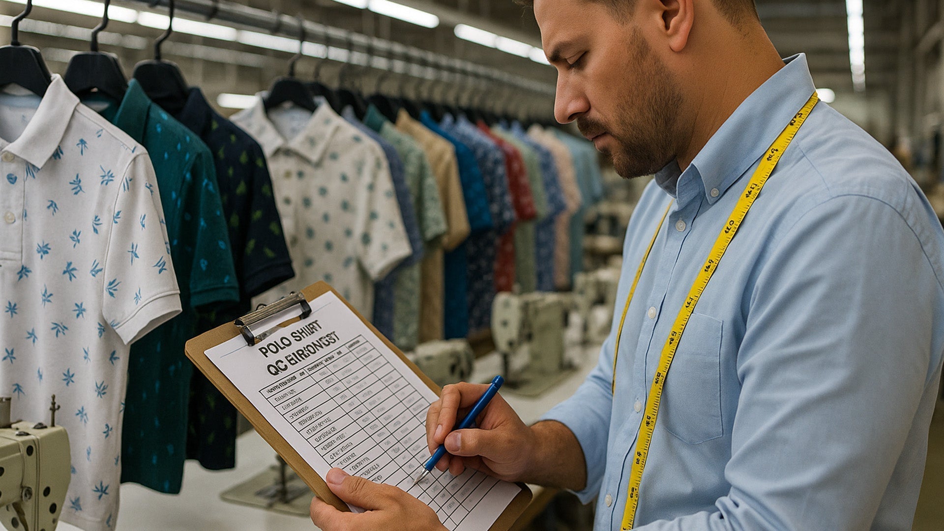 Quality Control Checklist for Custom Golf Apparel Orders in China (For Brands & Retailers)