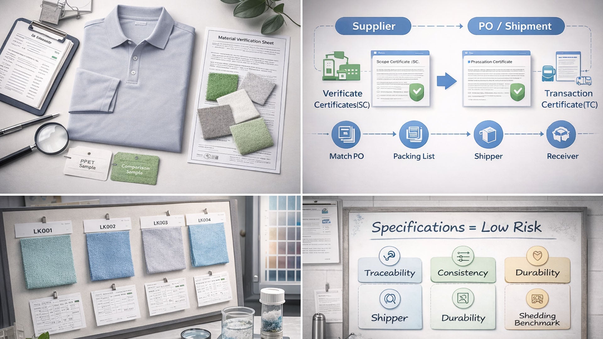 Recycled Polyester Golf Polos That Actually Hold Up: GRS Proof, Batch Control & Shedding-Smart Specs