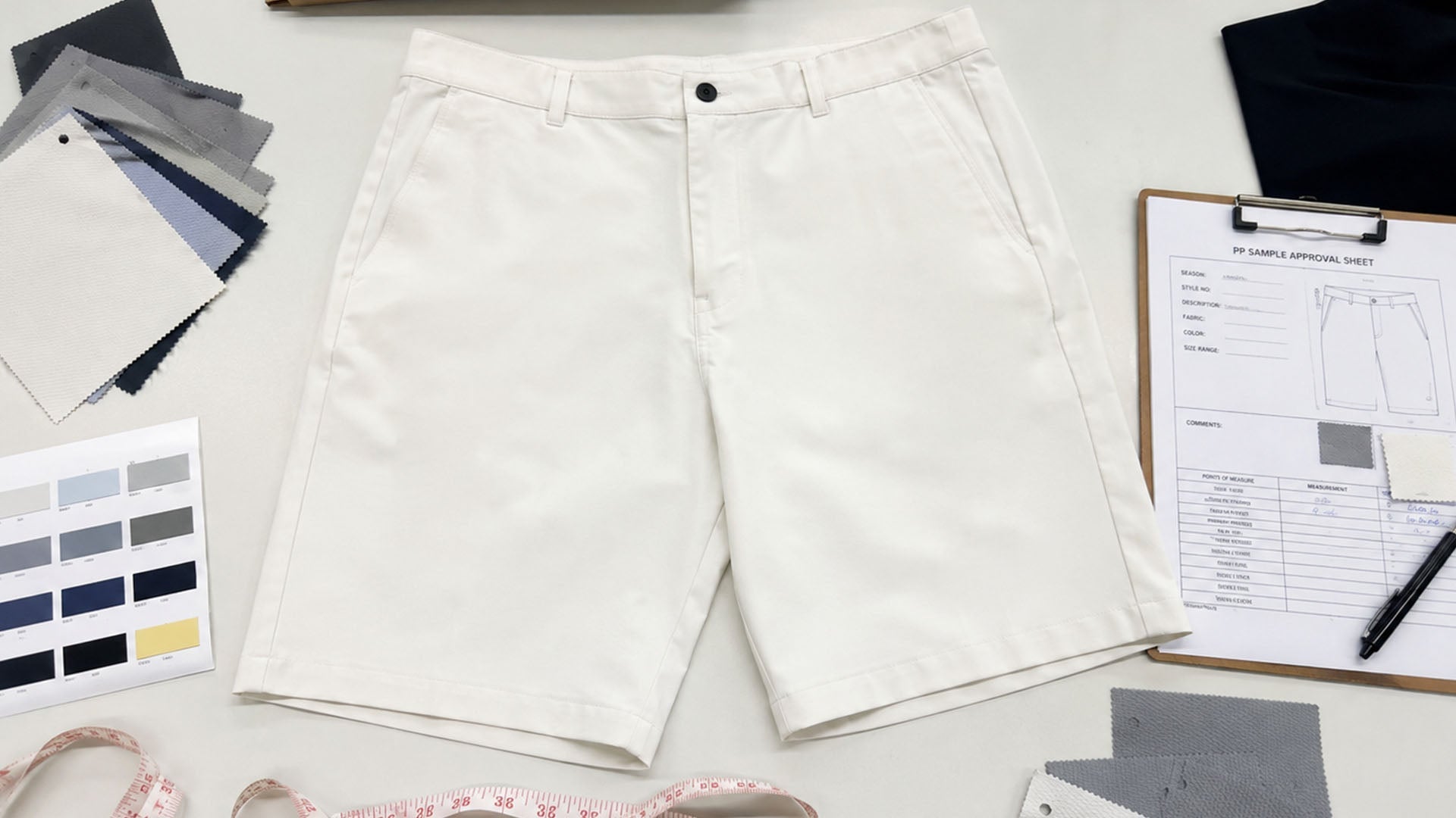 White Golf Shorts: Opacity, Stain Risk and Bulk Production Checks