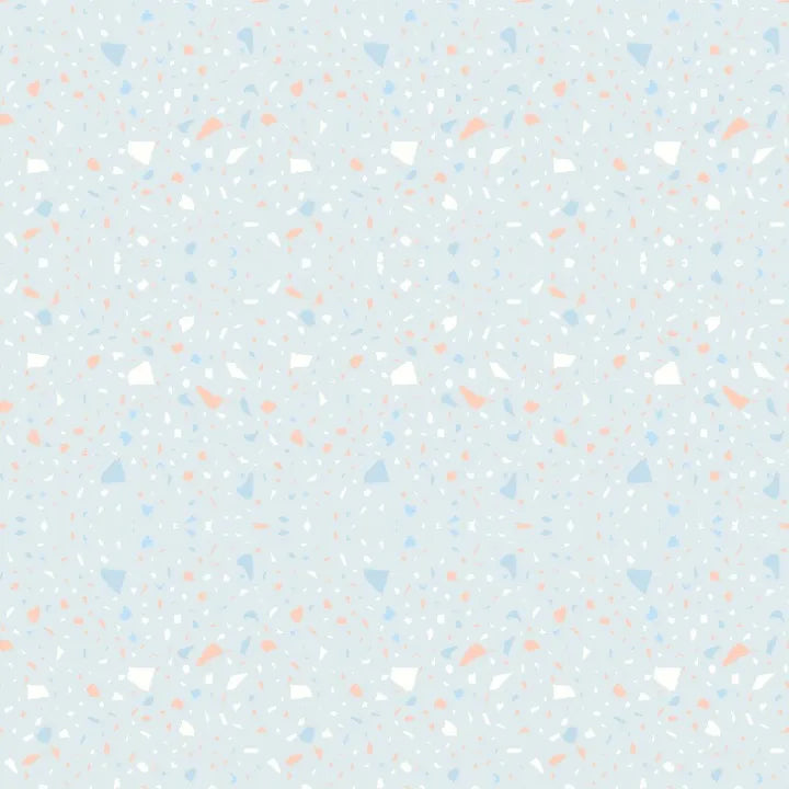 Geometric Pattern 4 - Pastel Terrazzo Pattern