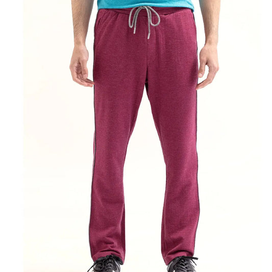 Custom Fishing Pants Men's Red Breathable Cotton Trousers Non-Waterproof OEM Made