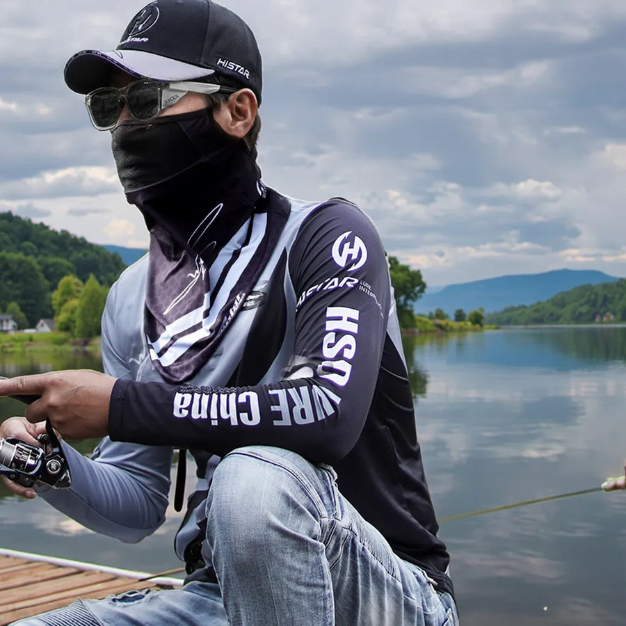 Fishing Hoodie HISTAR Anti-UV Fishing Shirt Sun Protection Performance Clothing OEM Bulk