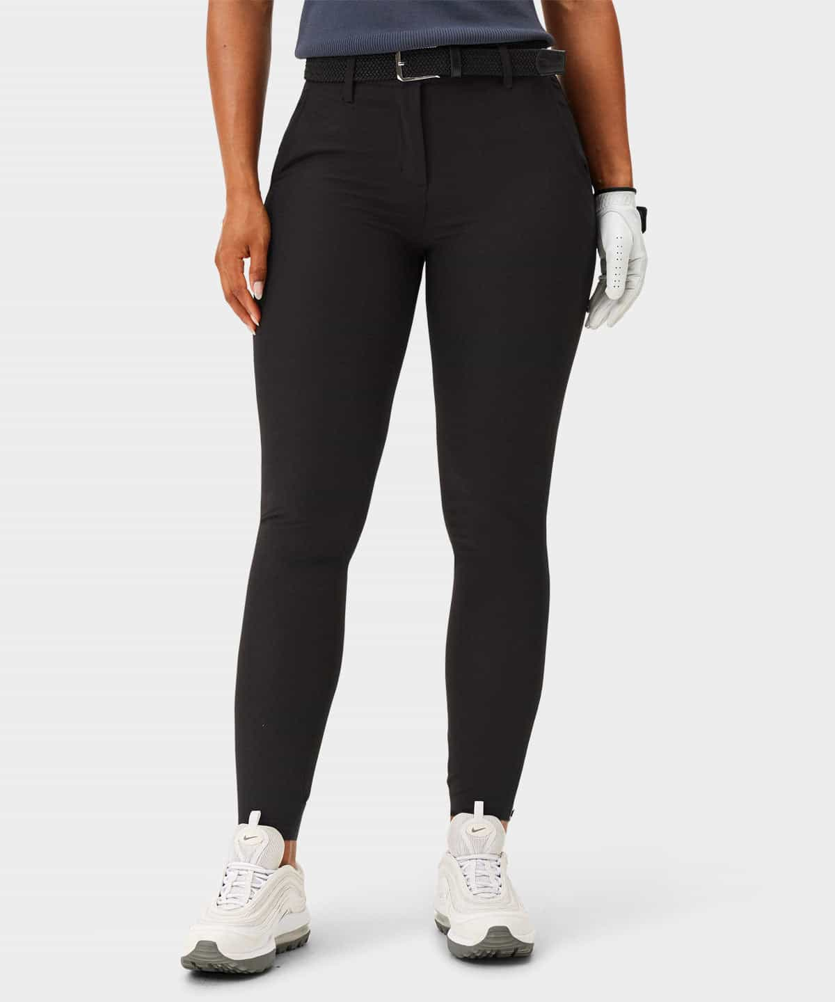 Women's Black Four-Way Stretch Jogger