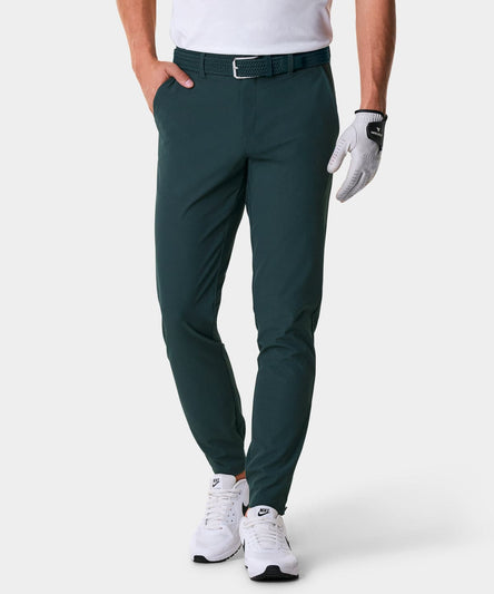 Men's Teal Four-Way Stretch Jogger