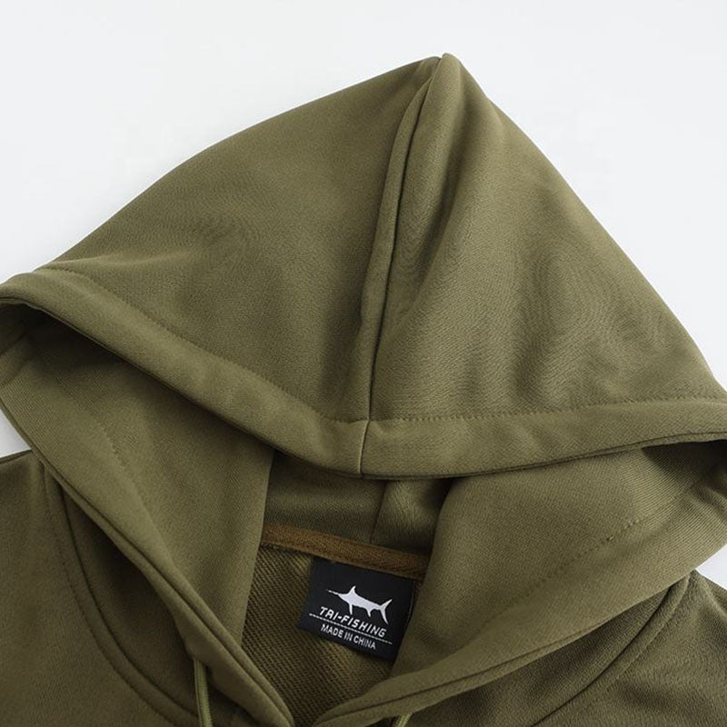 Custom Golf Hoodie Green in 220 GSM Polyester Fleece