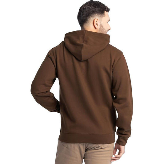 Custom Golf Hoodie Brown in 350 GSM Heavyweight Cotton