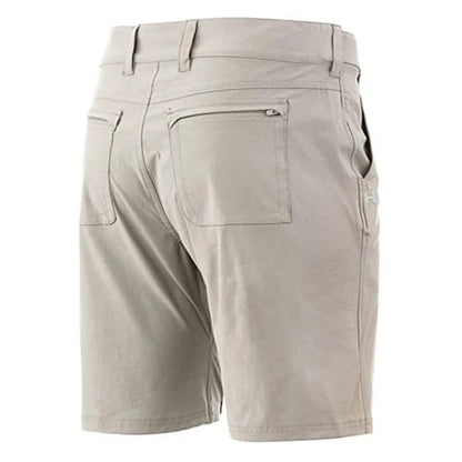 OEM Fishing Shorts Custom Quick Dry Men s Fishing Shorts UPF 50 100 Cotton Multi Logo Options