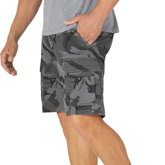 Customized fishing shorts camouflage pants with multiple colors available Upgraded version waterproof quick-drying men's fishing work shorts with multiple pockets for outdoor practical OEM