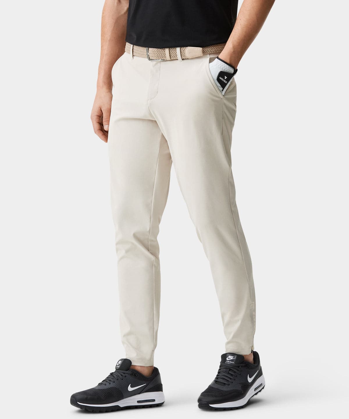 Men's Ivory Four-Way Stretch Jogger