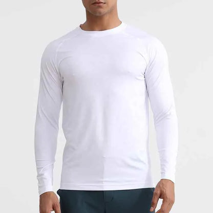 Custom Fishing Shirt Long-Sleeve Quick-Dry  Neckcrew Shirt - UPF 50+ Performance OEM & Bulk