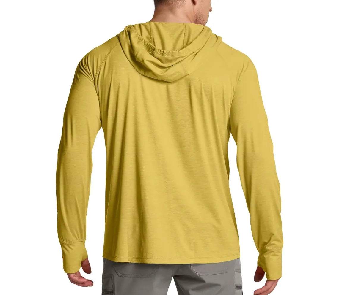 Custom Fishing Hoodie Quick Dry UPF 50 Sun Protection OEM ODM Logo Printing