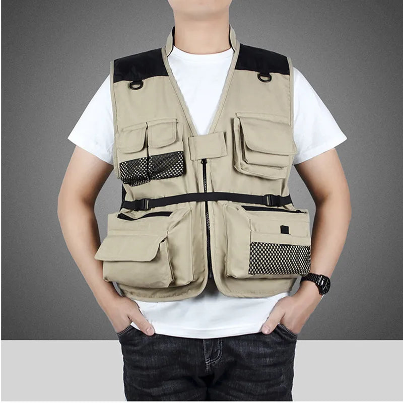 Custom Fishing Vest UPF 50 Fishing Polo Breathable Quick Dry OEM Bulk Orders