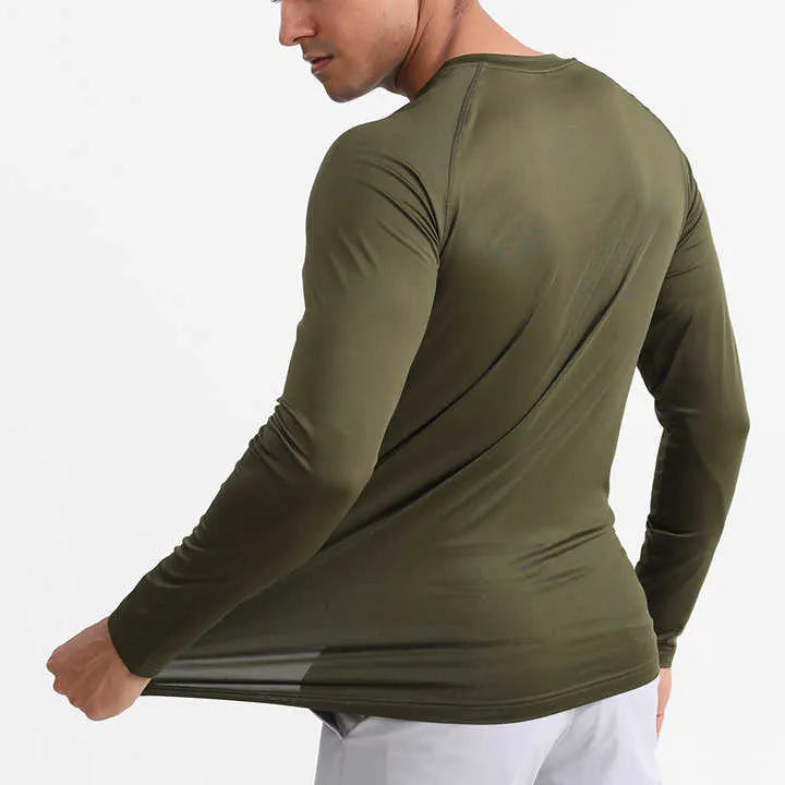 Custom Fishing Shirt Long-Sleeve Quick-Dry  Neckcrew Shirt - UPF 50+ Performance OEM & Bulk