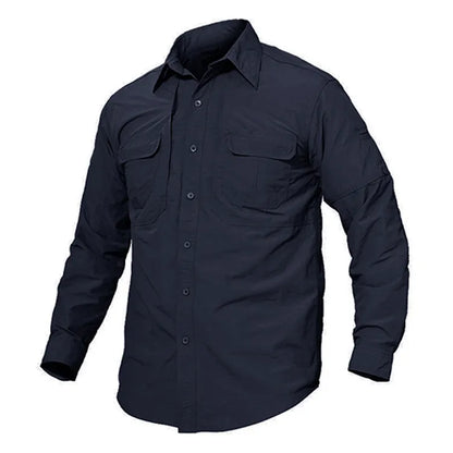 Custom Cotton Fishing Shirt - Breathable Multi-Color Long Sleeve with OEM/ODM Logo
