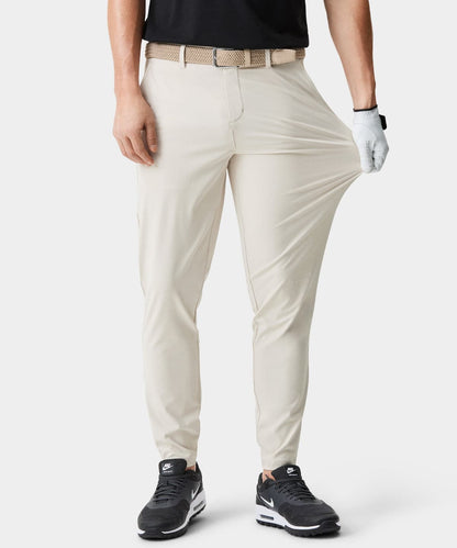 Men's Ivory Four-Way Stretch Jogger