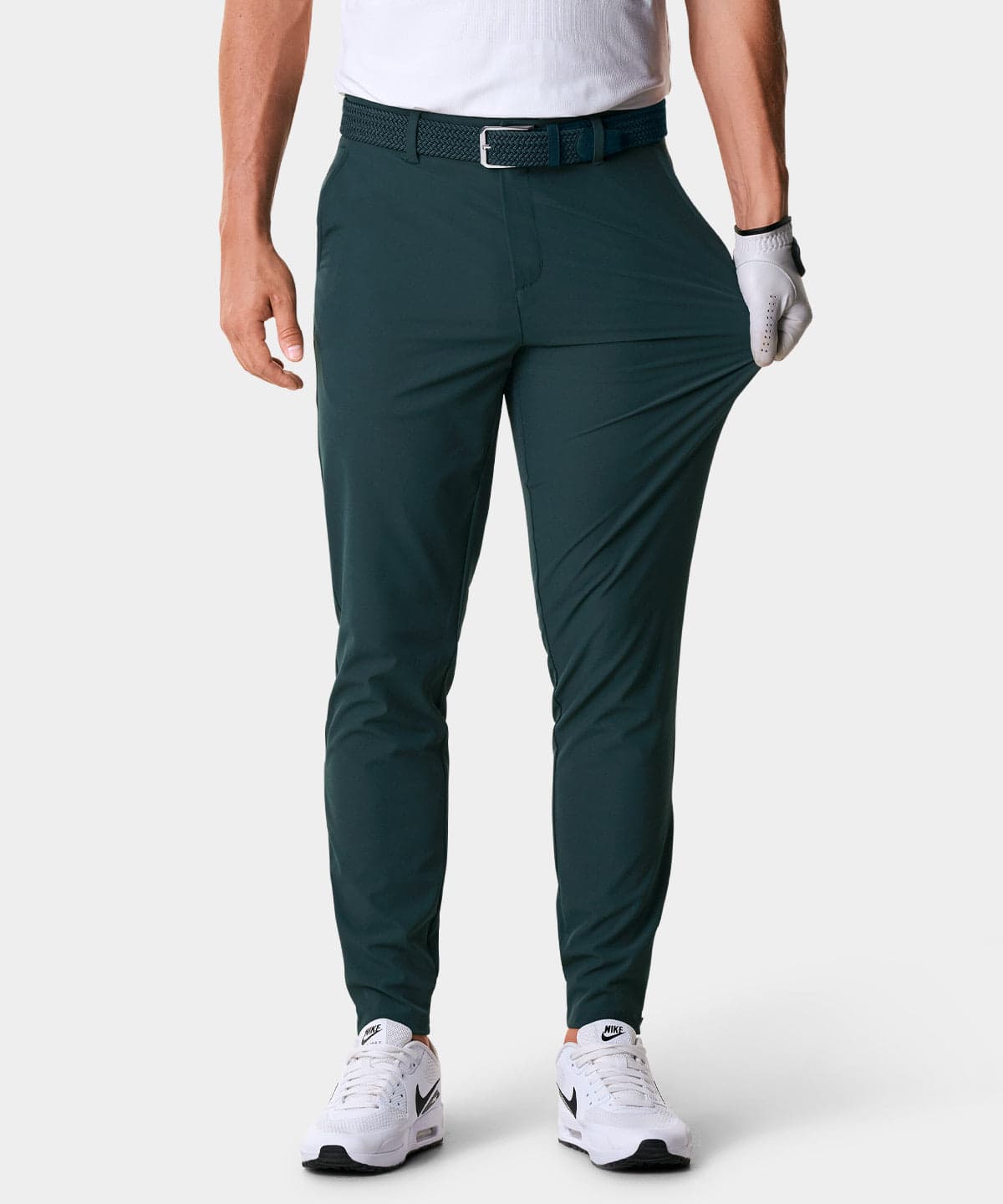 Men's Teal Four-Way Stretch Jogger