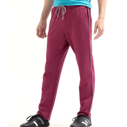 Custom Fishing Pants Men's Red Breathable Cotton Trousers Non-Waterproof OEM Made