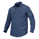 Custom Cotton Fishing Shirt - Breathable Multi-Color Long Sleeve with OEM/ODM Logo