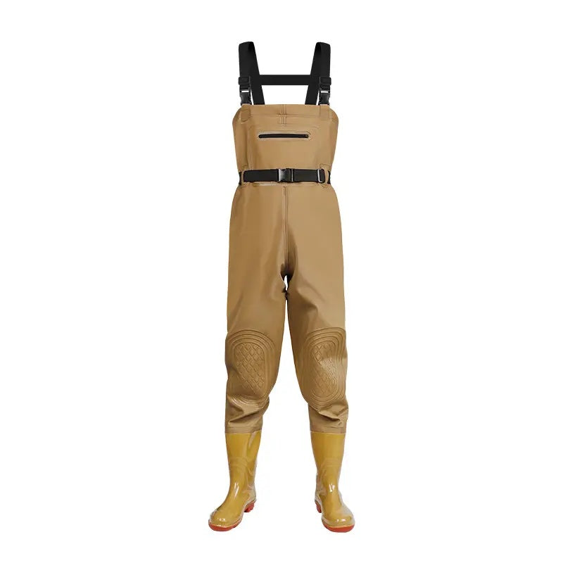 Fishing Bibs Men’s Waterproof Breathable Fishing Wader Pants – Full-Protection Outdoor Waders OEM Manufacturing