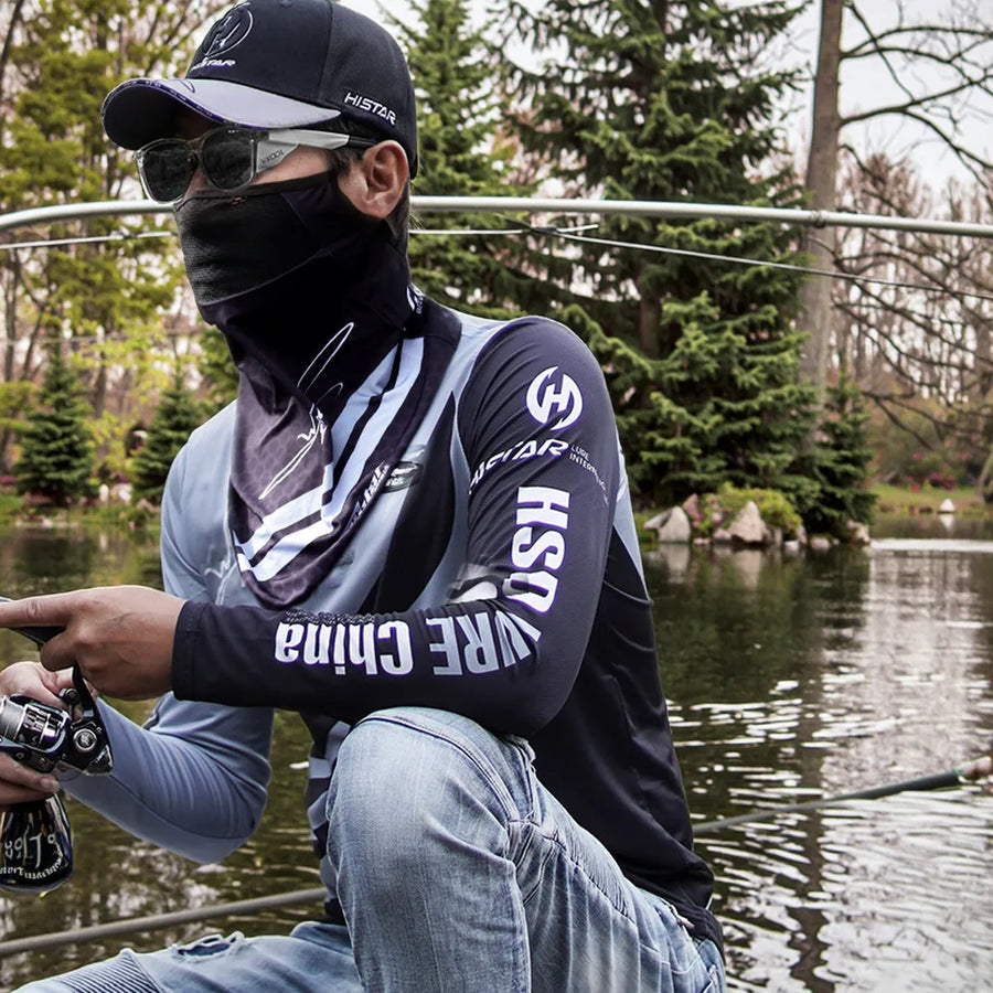 Fishing Hoodie HISTAR Anti-UV Fishing Shirt Sun Protection Performance Clothing OEM Bulk