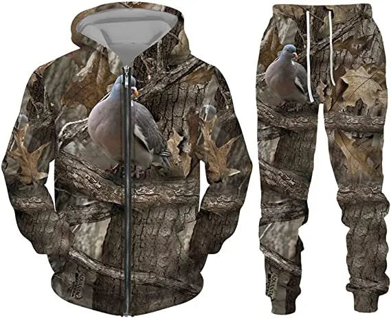 Fishing Jacket Set Custom Fishing Protective Pants Camouflage Set High Quality Spring and Autumn Outdoor Fishing Camping Pants — Quick Dry Breathable OEM