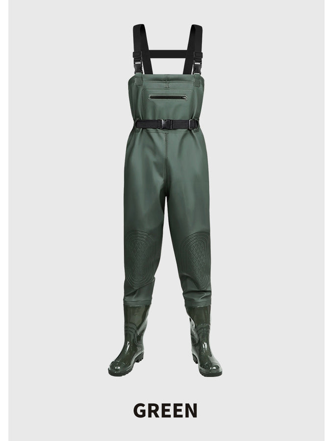 Fishing Bibs Men’s Waterproof Breathable Fishing Wader Pants – Full-Protection Outdoor Waders OEM Manufacturing