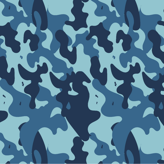 Camouflage Pattern 1 - Blue-Green Camouflage