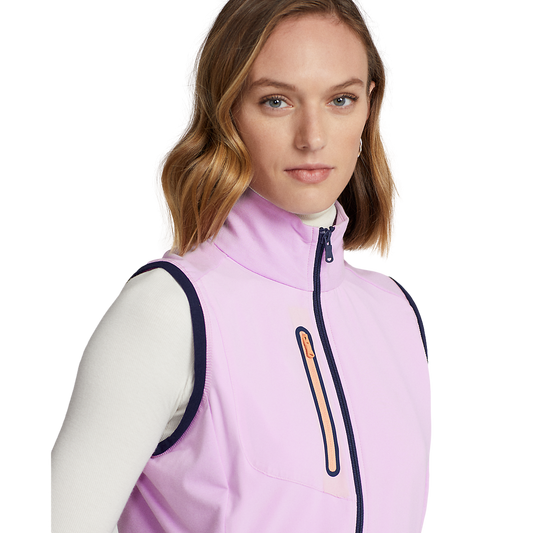 Women's Solid Color Leisure Golf Vest